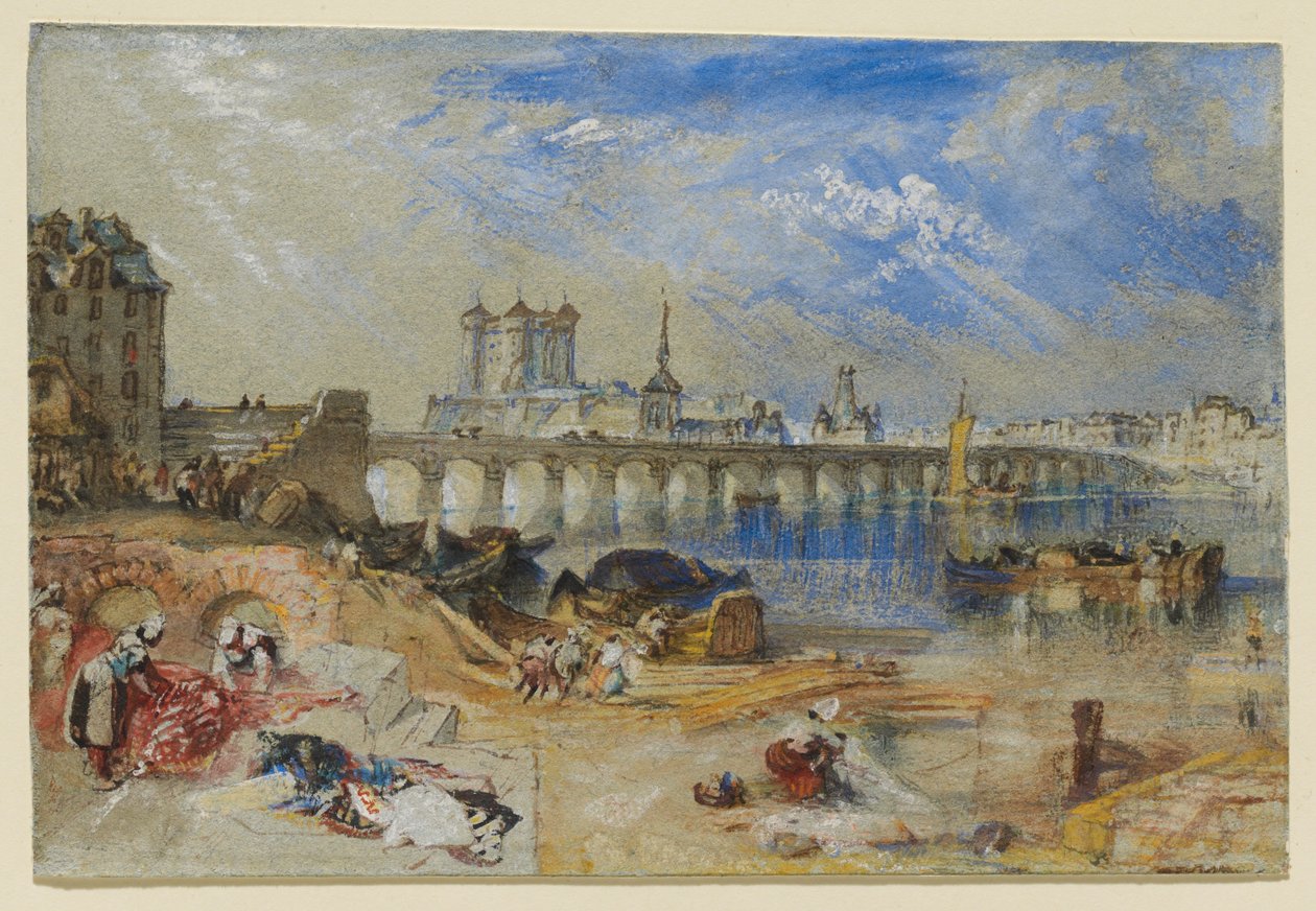 Saumur sett fra Île d