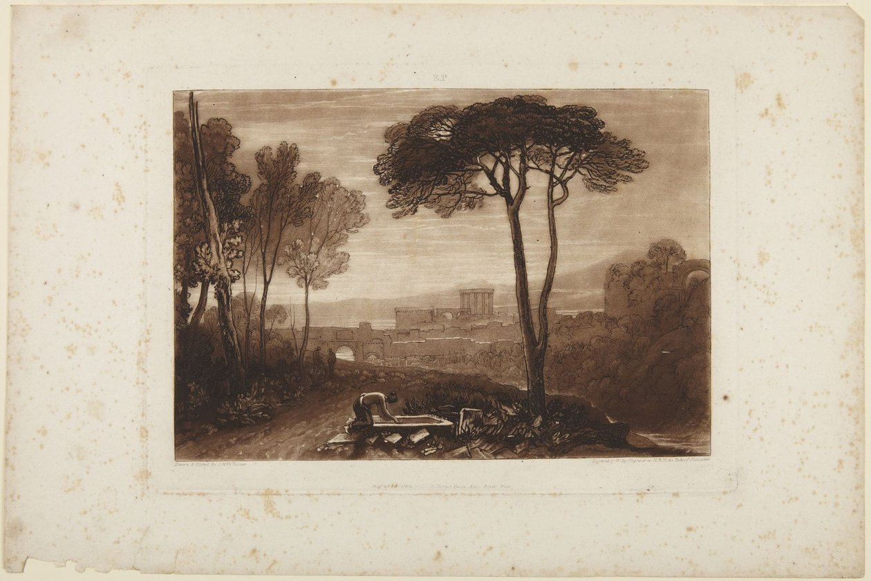 Scene i Campagna av Joseph Mallord William Turner