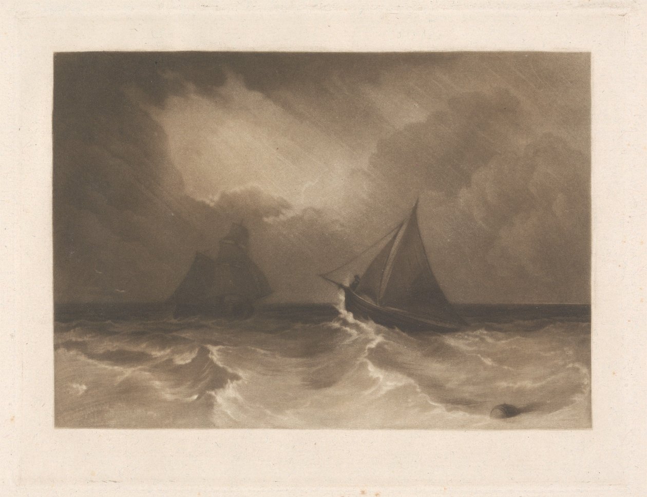 Skip og kutter av Joseph Mallord William Turner