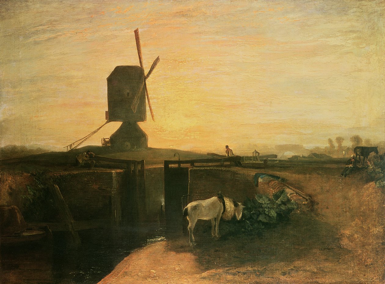 Southall Mill, 1810 av Joseph Mallord William Turner