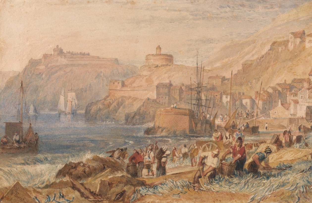 St. Mawes, Cornwall av Joseph Mallord William Turner
