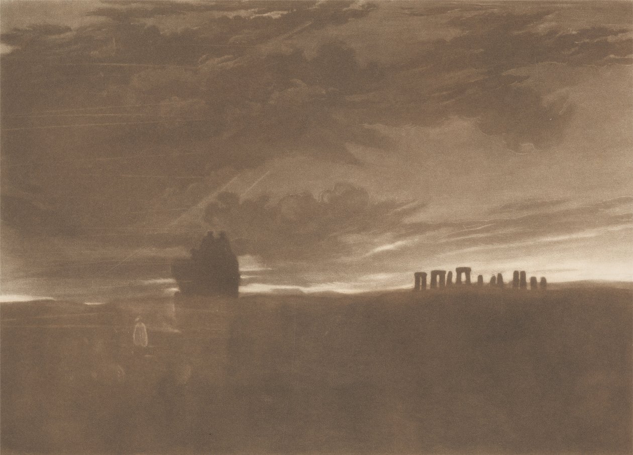 Stonehenge ved daggry av Joseph Mallord William Turner