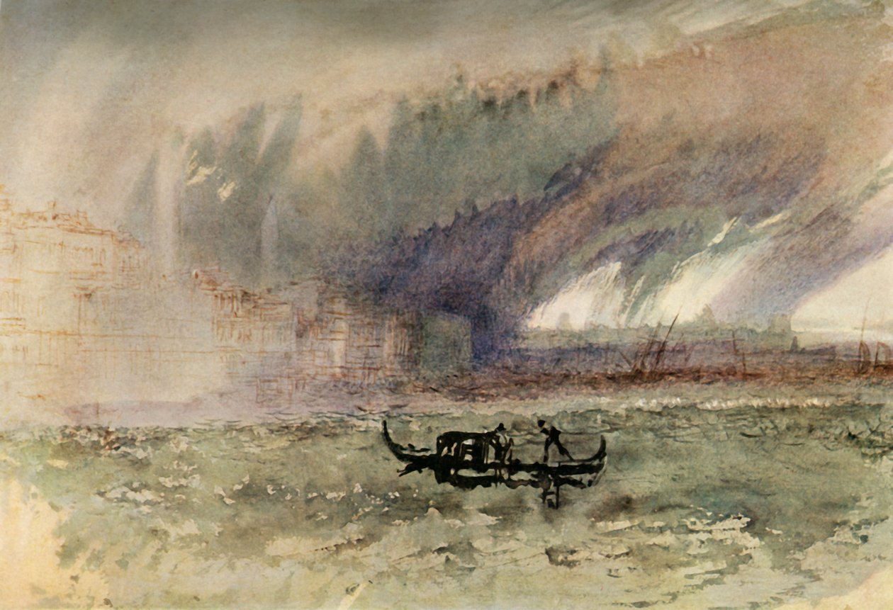 Storm on the Lagoons, c1830, 1934. av Joseph Mallord William Turner