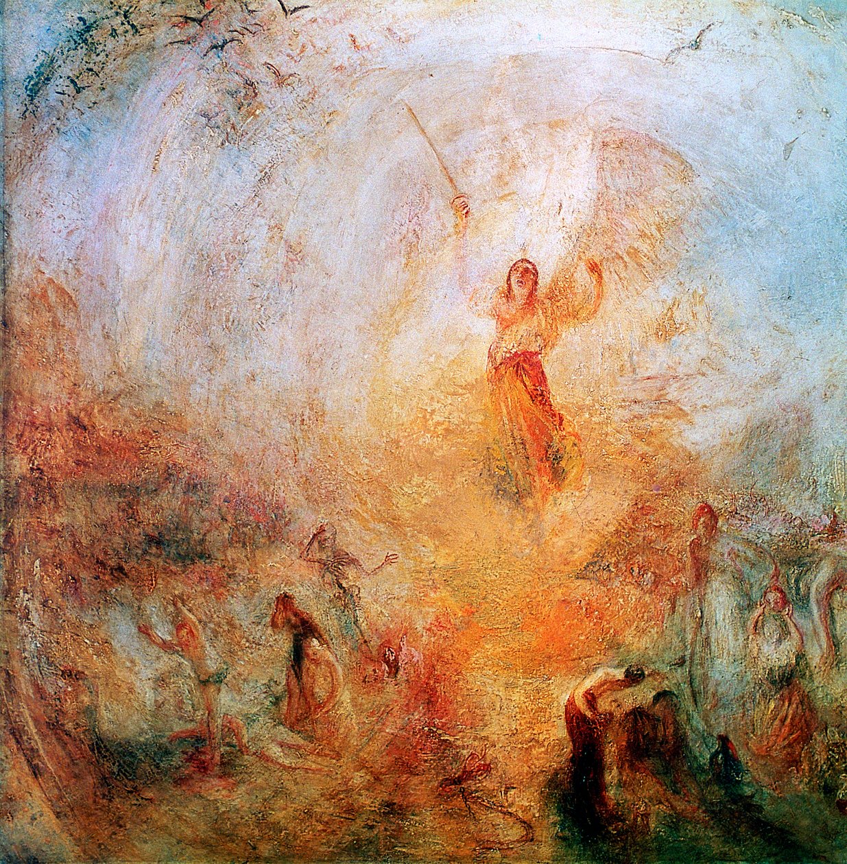 Engelen som står i solen, 1846 av Joseph Mallord William Turner