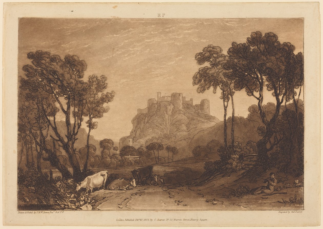 Slottet over engene av Joseph Mallord William Turner