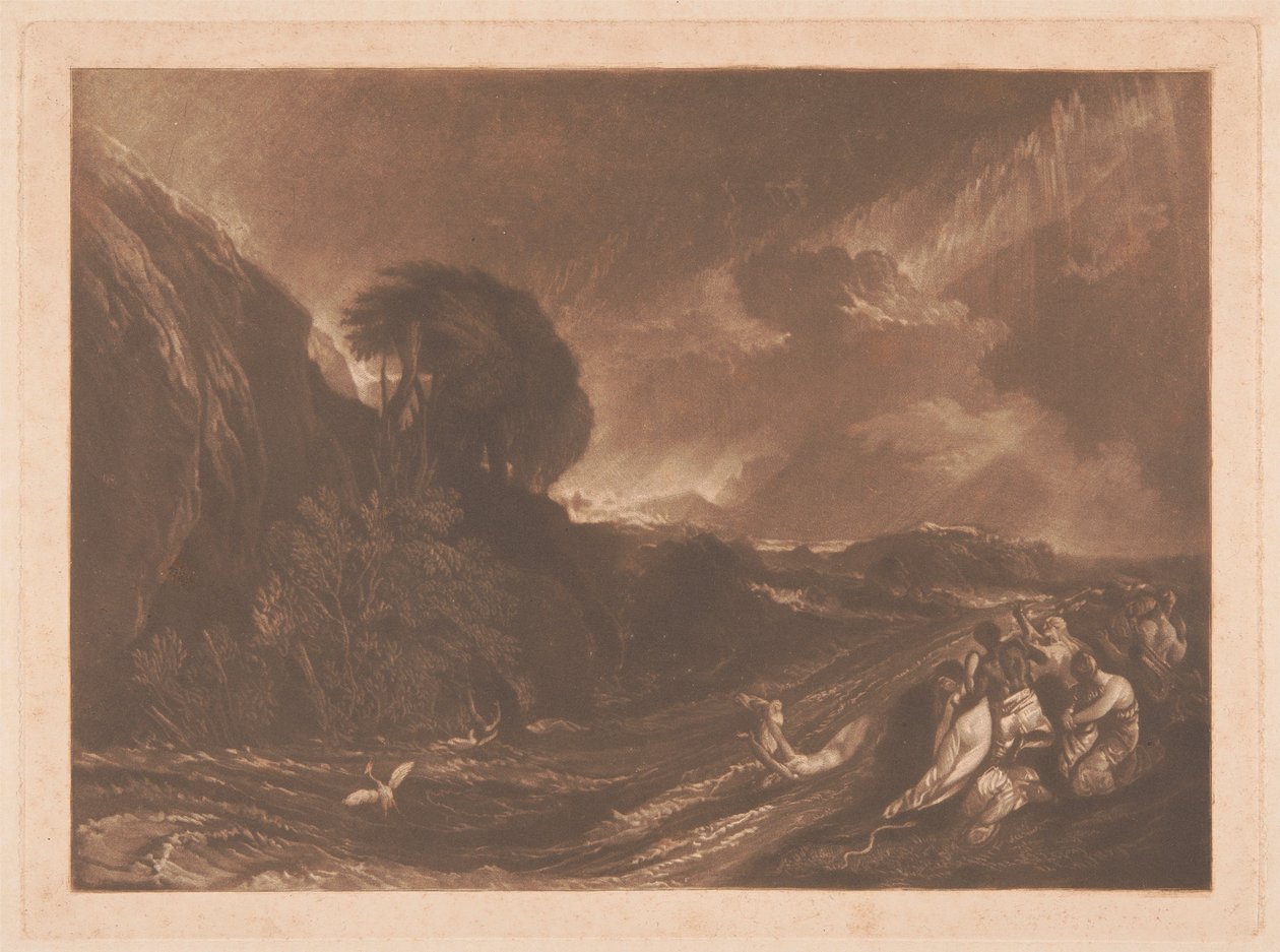 Syndfloden av Joseph Mallord William Turner