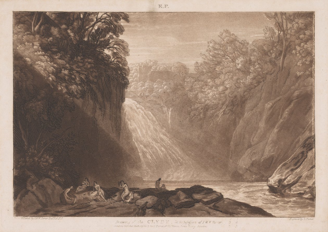 Tegningen av Clyde av Joseph Mallord William Turner