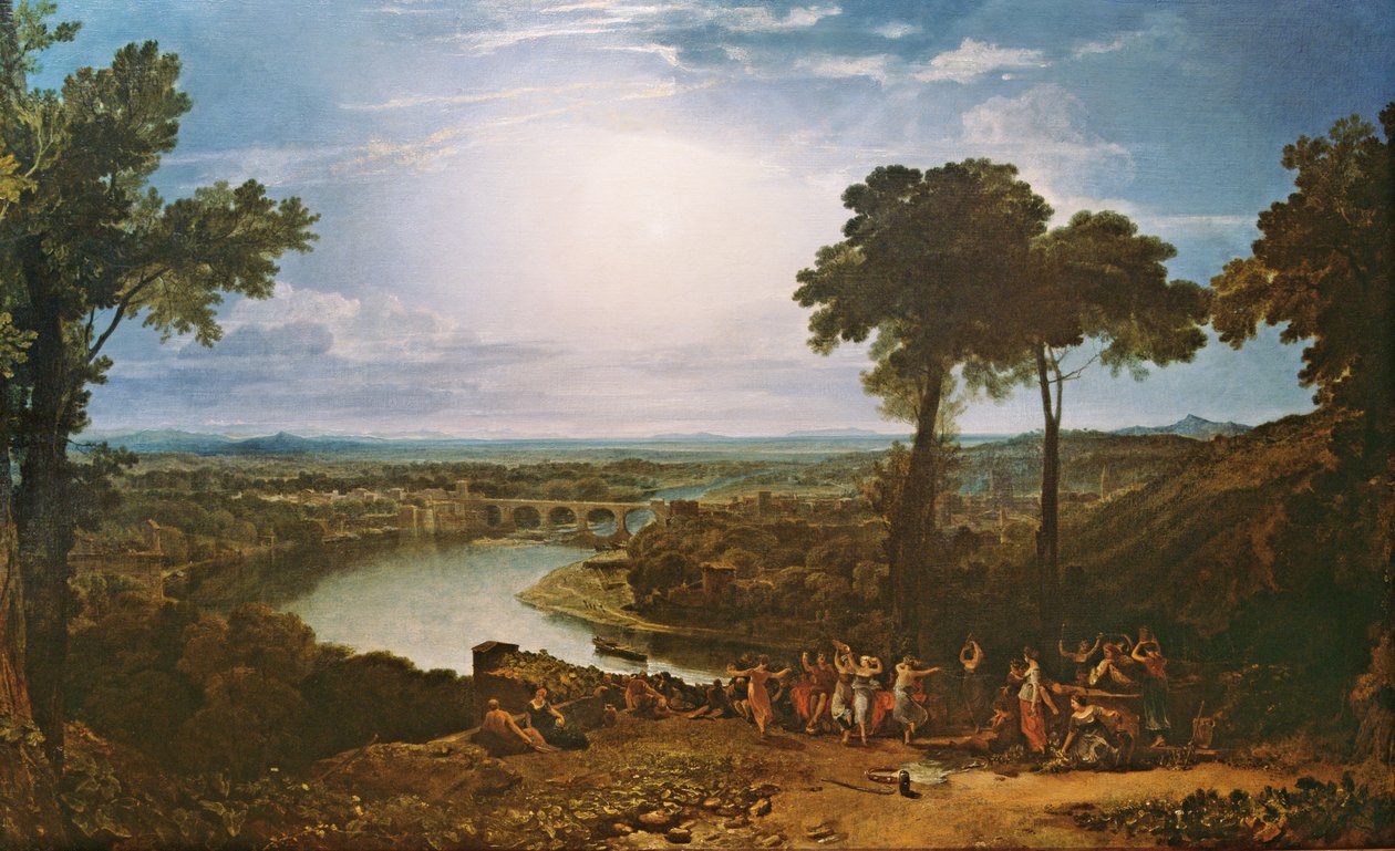 Festivalen for åpningen av årgangen, Macon av Joseph Mallord William Turner