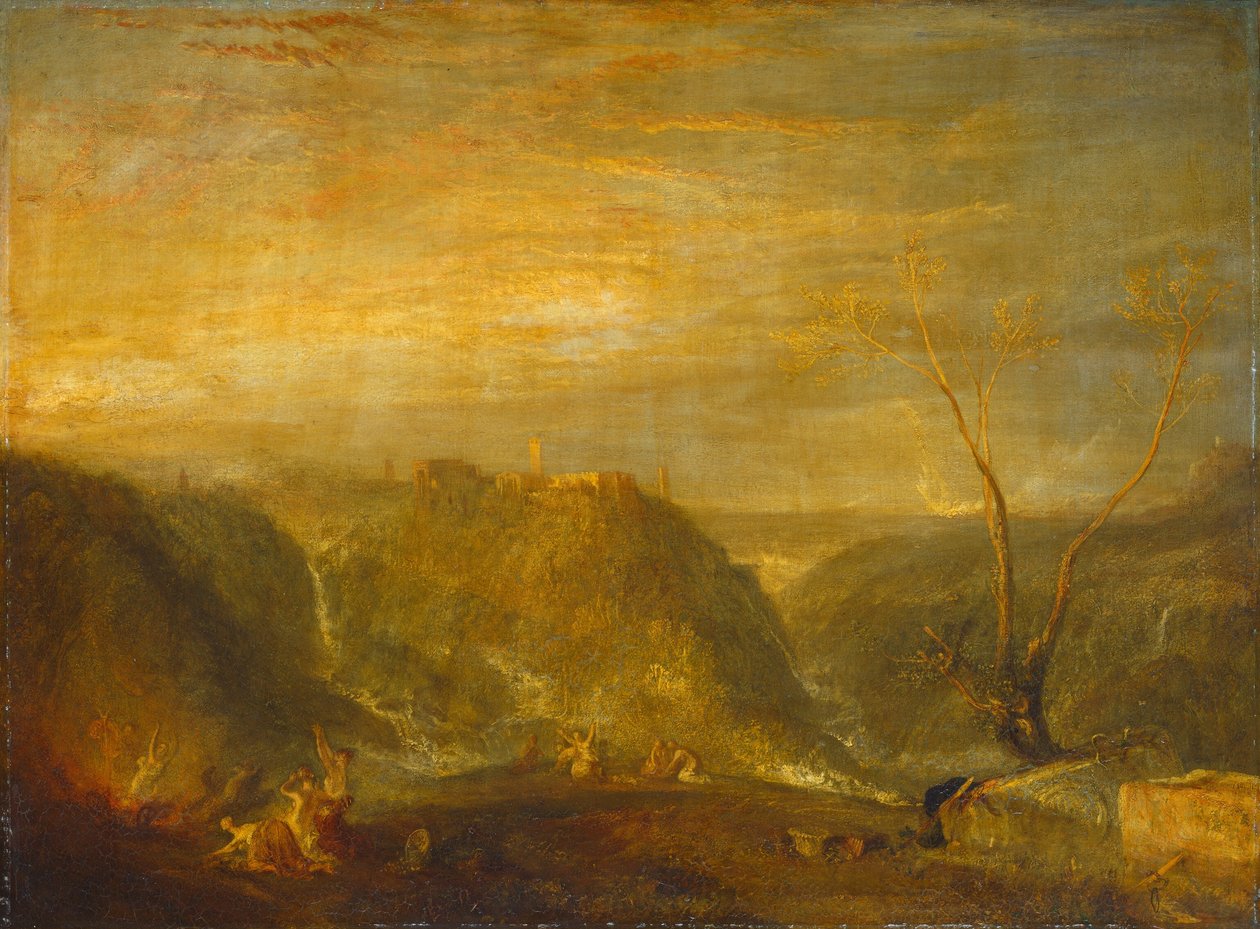 Voldtekten av proserpin av Joseph Mallord William Turner