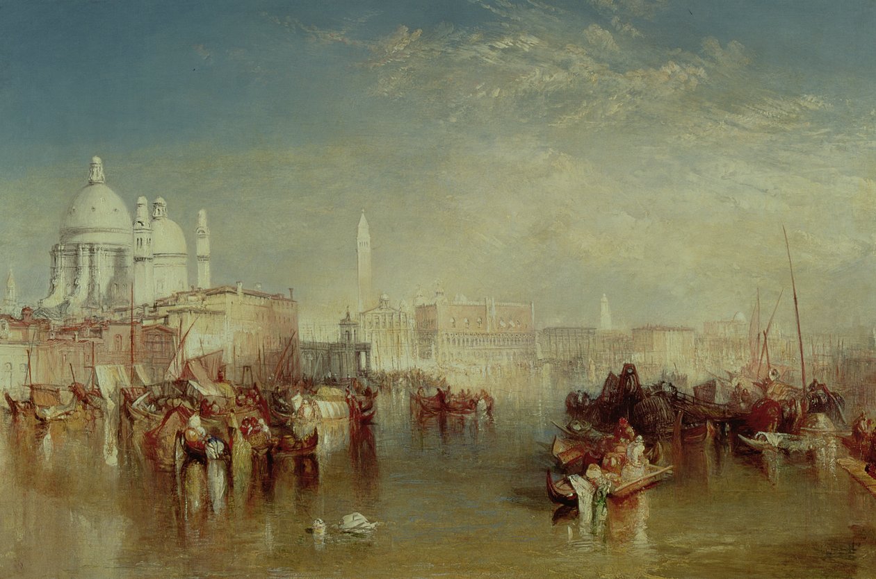 Venezia, 1840 av Joseph Mallord William Turner