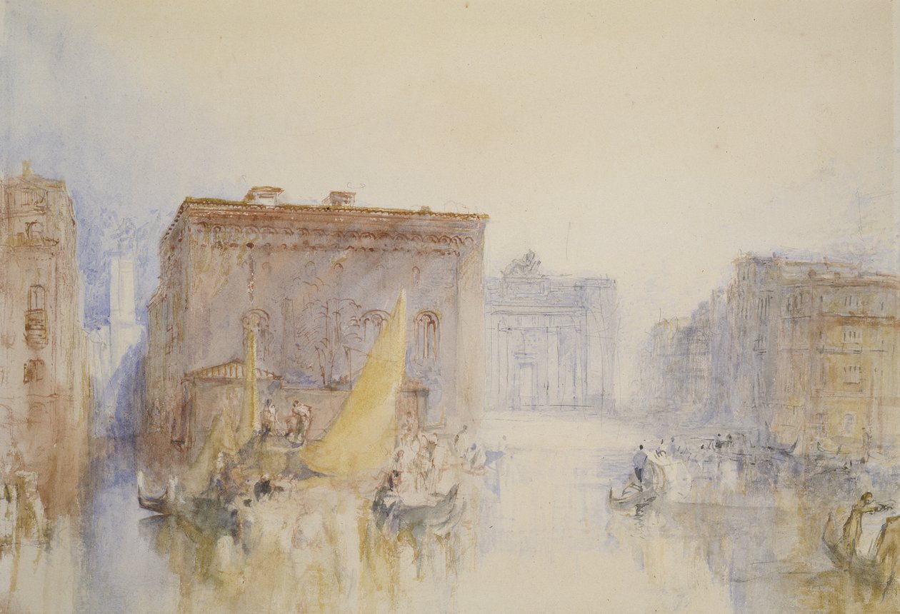 Venezia: The Accademia av Joseph Mallord William Turner