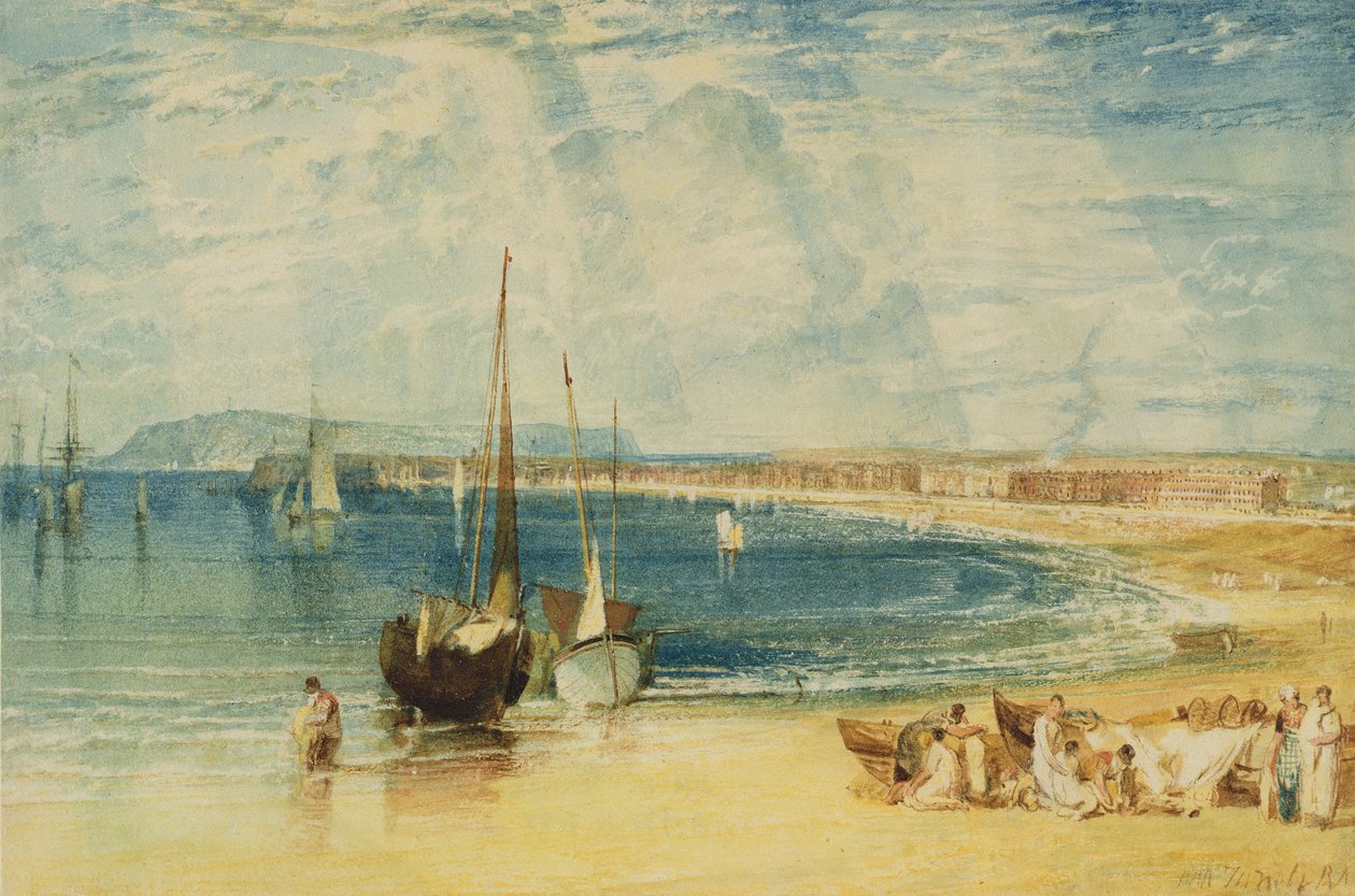 Weymouth, ca. 1811 (akvarell på papir) av Joseph Mallord William Turner