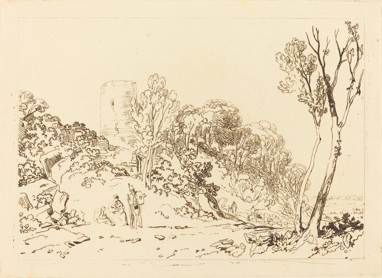 Winchelsea, Sussex av Joseph Mallord William Turner