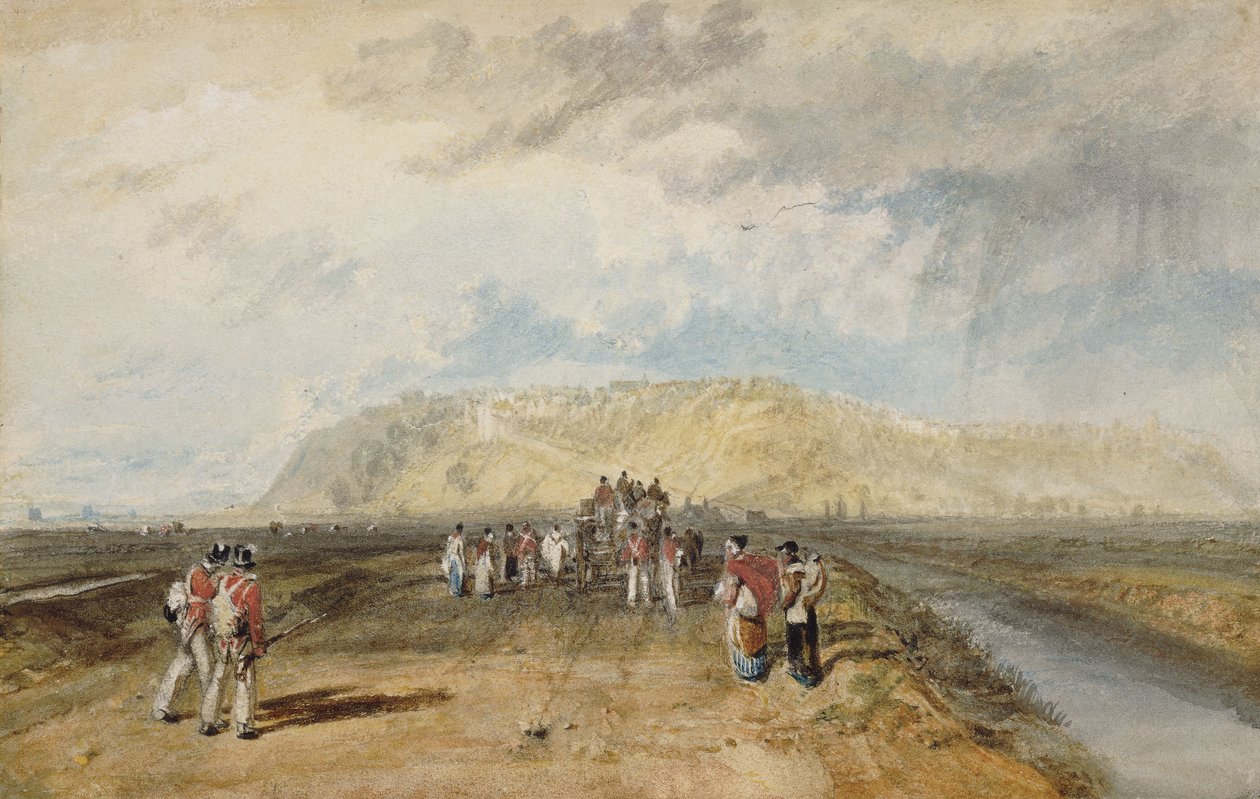 Winchelsea fra Rye Road, av Joseph Mallord William Turner
