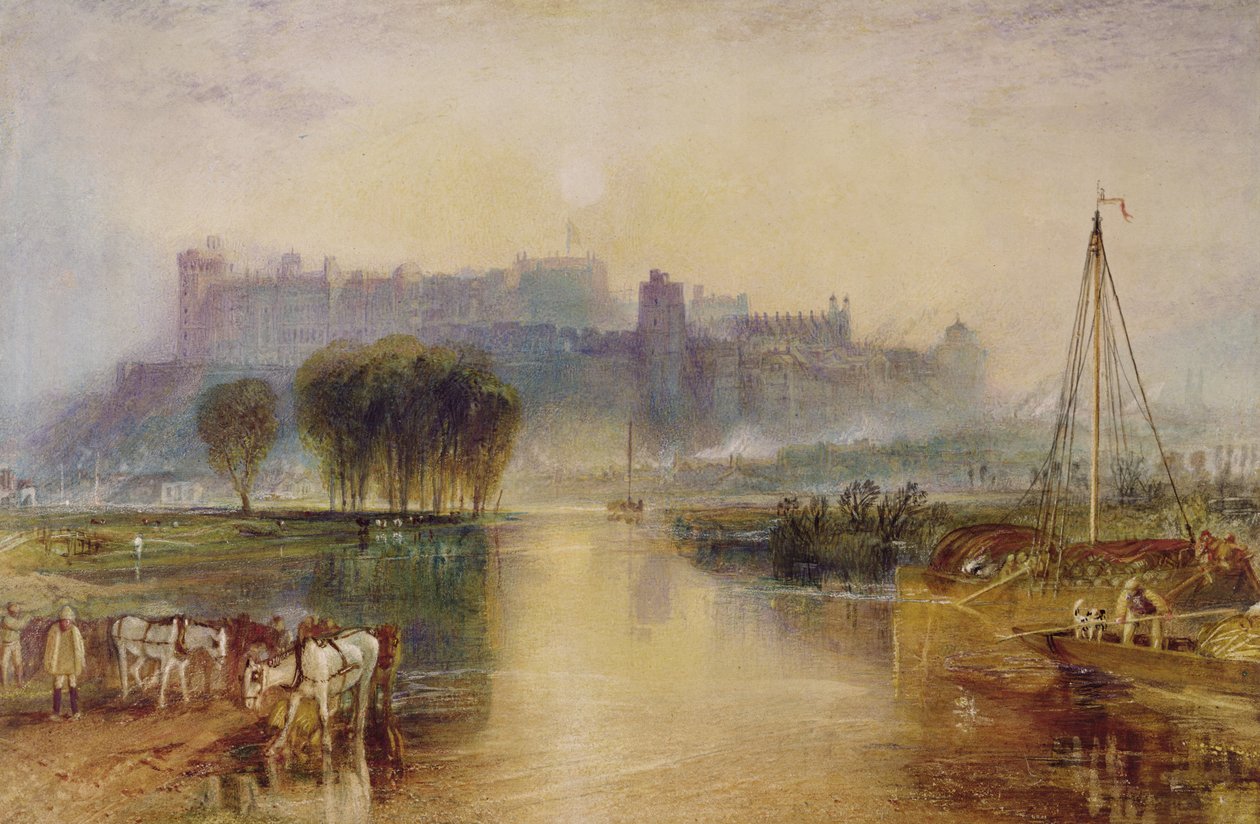 Windsor Castle, ca. 1829 av Joseph Mallord William Turner