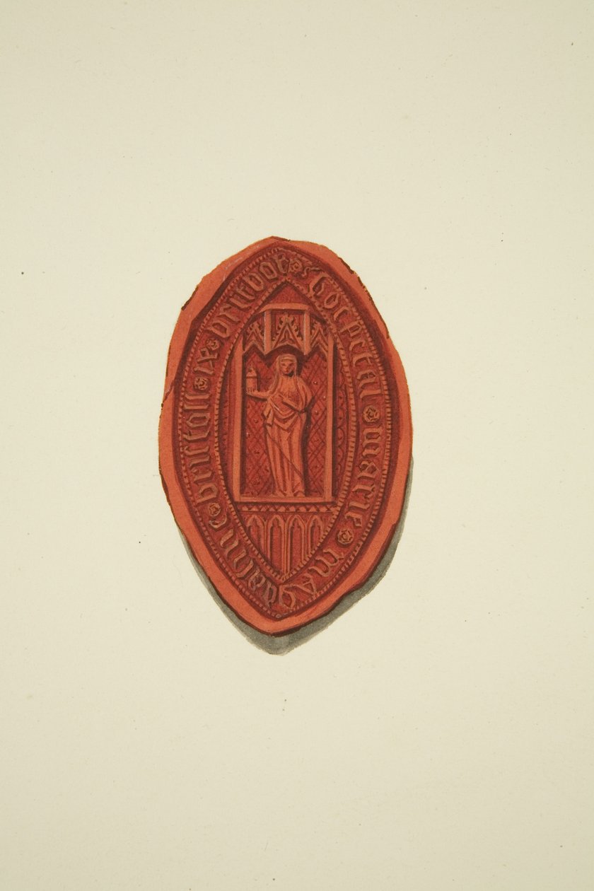 Sykehusets segl Marie Magdaline [Mary Magdalen] Bristoll IX Britbow av Joseph Manning