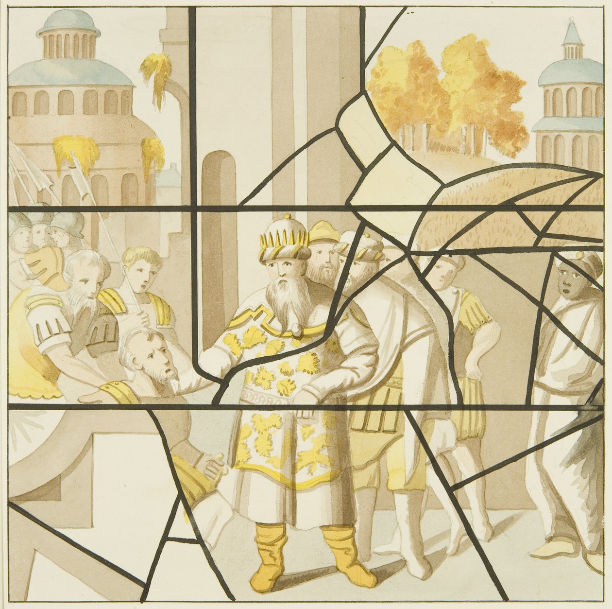 Farget glass i St Mark