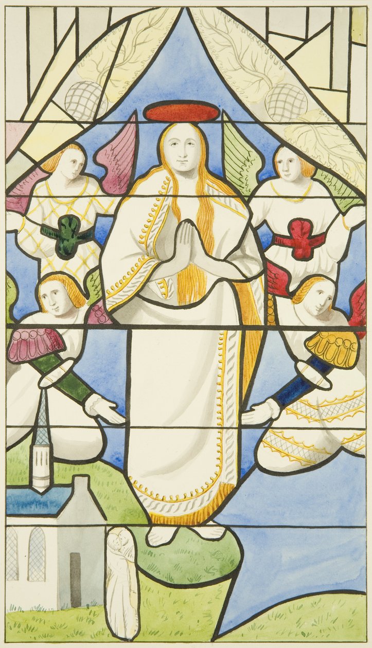 Farget glass i St Mark