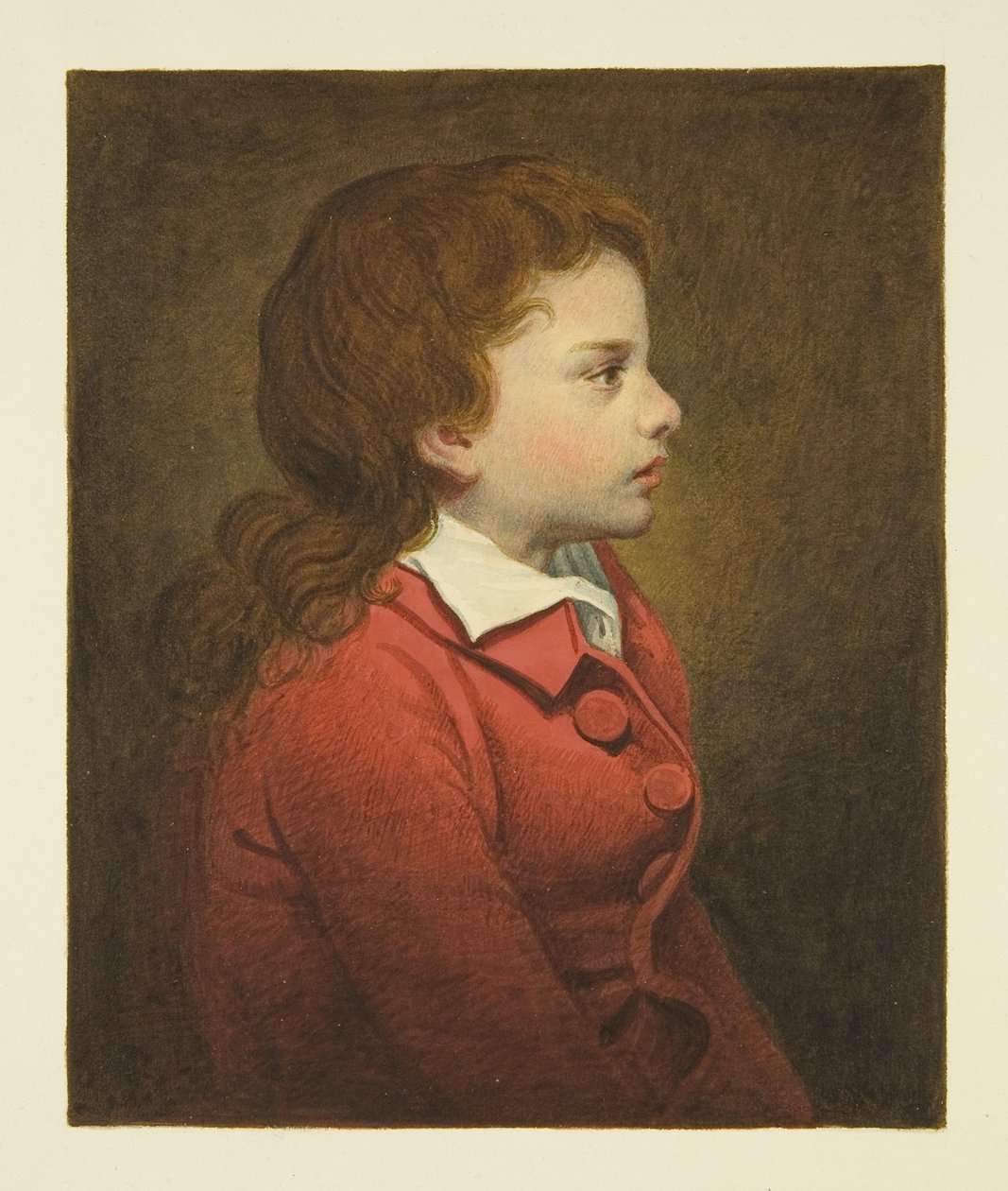 Antatt portrett av Chatterton (faktisk sønn av Morris kunstneren) i St Mary Redcliffe av Joseph Manning