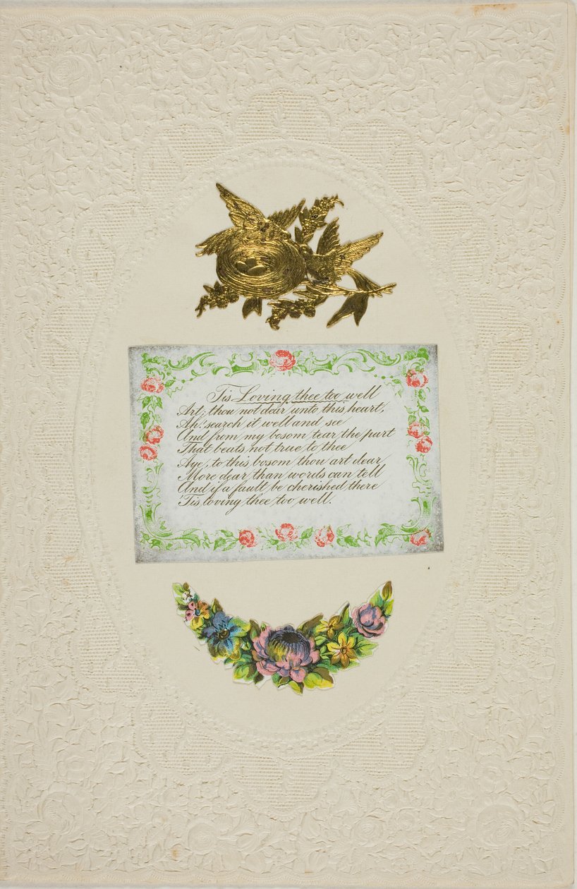 Jeg elsker deg for godt (valentine) av Joseph Mansell