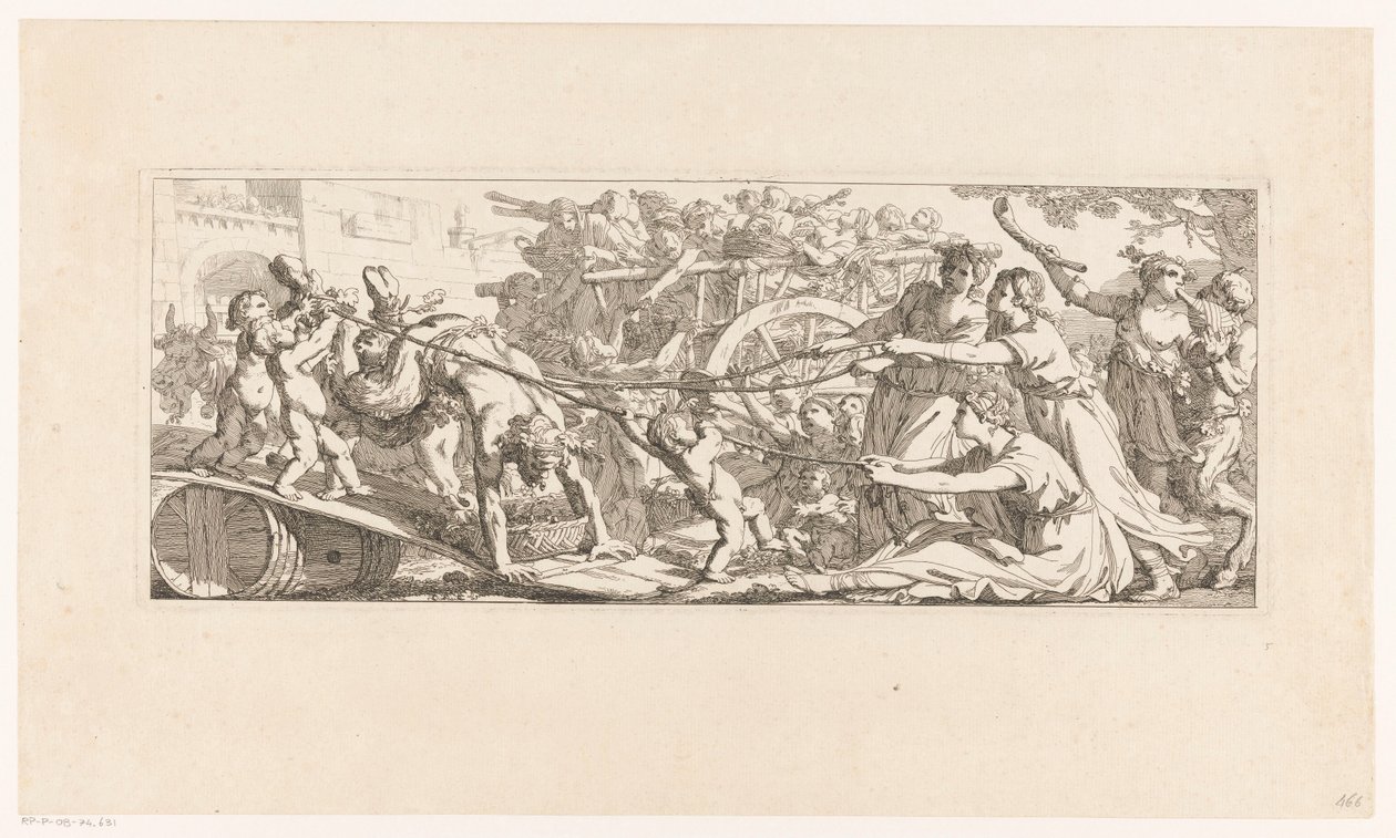 Retur av årgangen Les travaux de la vendange (serietittel) av Joseph Marie Vien (I)