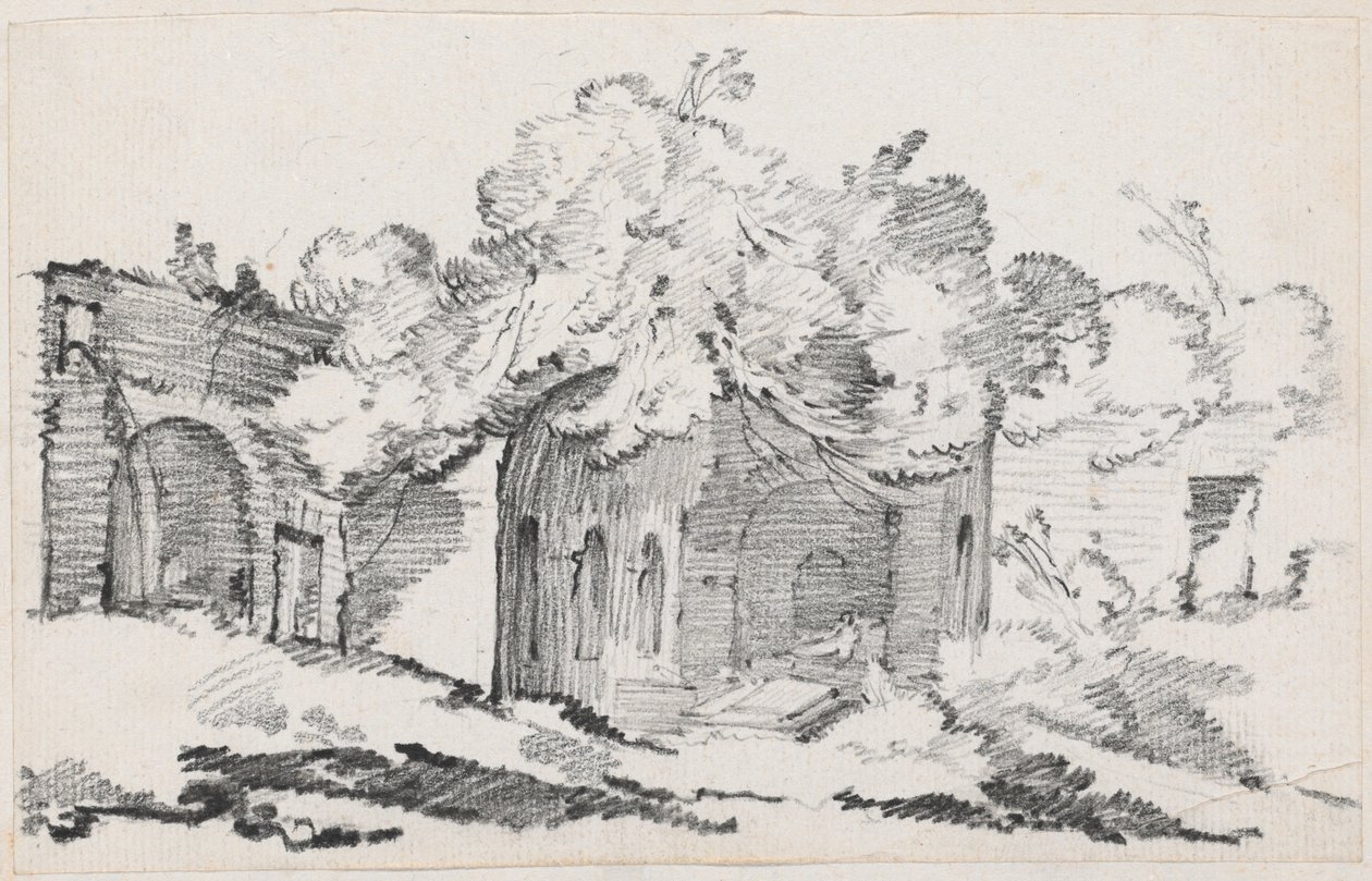 Grotten til nymfen Egeria av Joseph Marie Vien