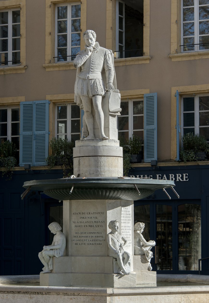 Adam av Craponne (skulptur fra 1800-tallet) av Joseph Marius Ramus
