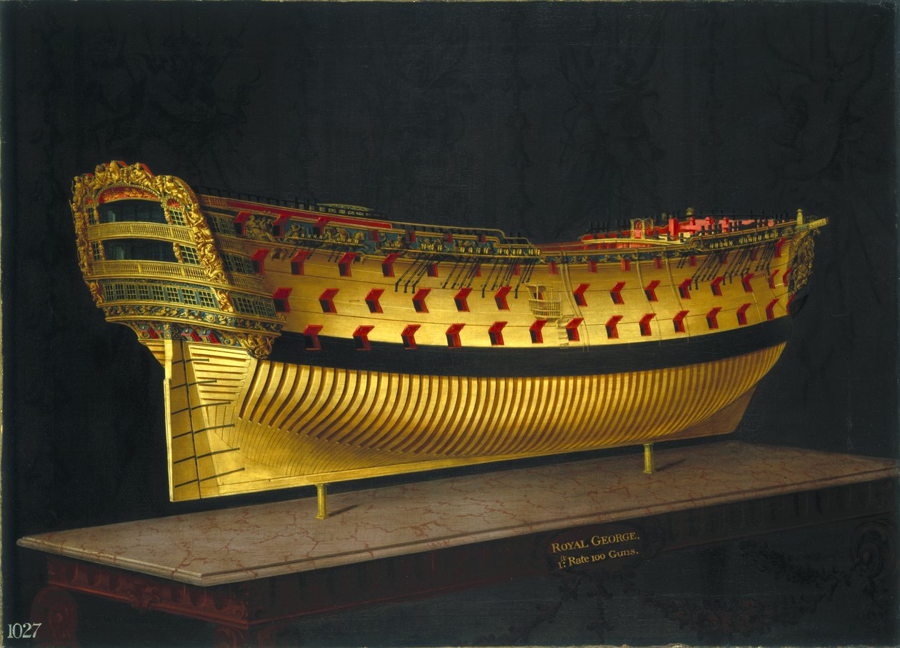 HMS Royal George, 1773-75 av Joseph Marshall