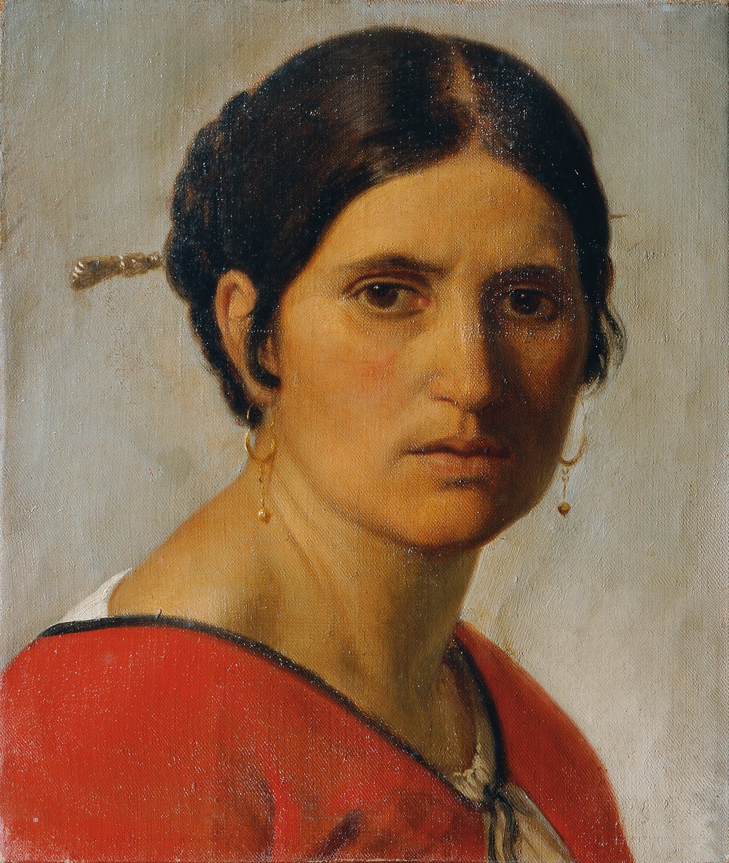 italiensk bondekvinne av Joseph Mathias von Trenkwald