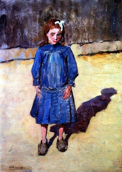 Den blå kjolen av Joseph Milner Kite