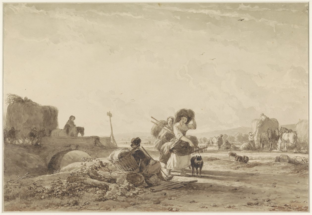 Høyhøsten av Joseph Moerenhout