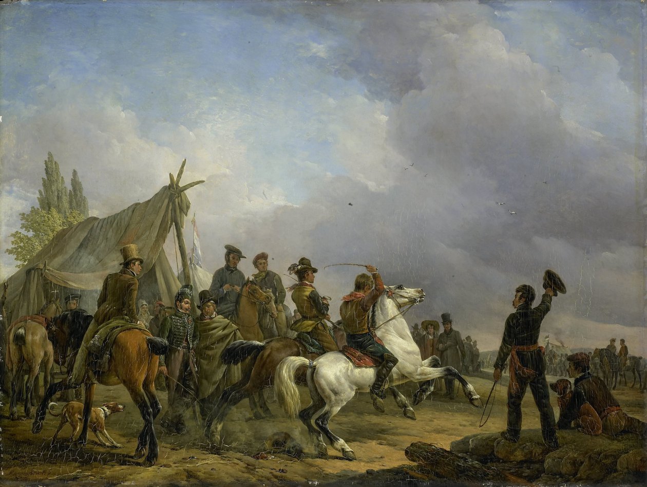 Hesteløpet av Joseph Moerenhout
