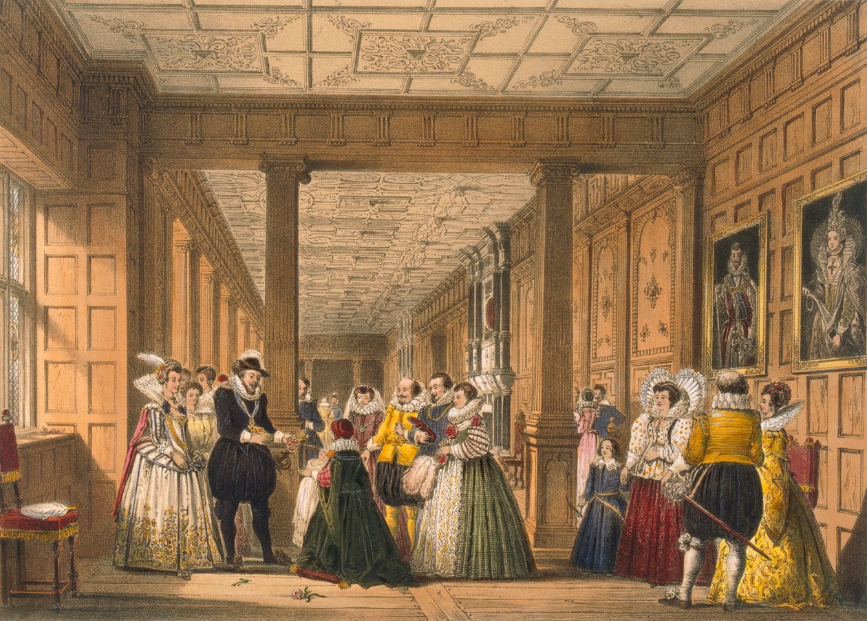 Galleriet i Hatfield House, Hertfordshire, fra 