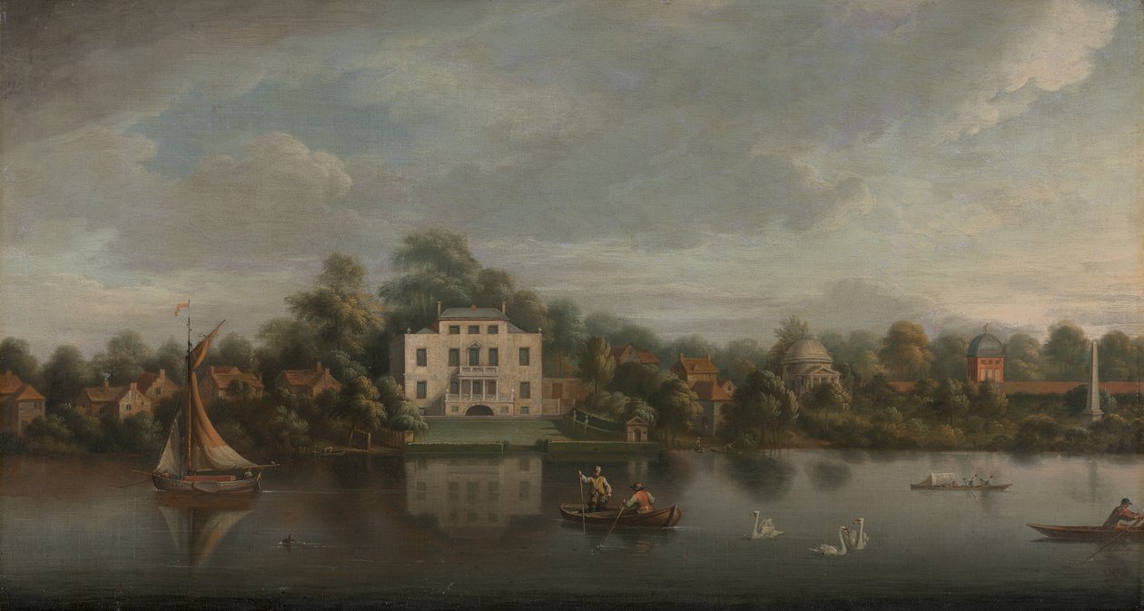 Pope's Villa, Twickenham av Joseph Nickolls