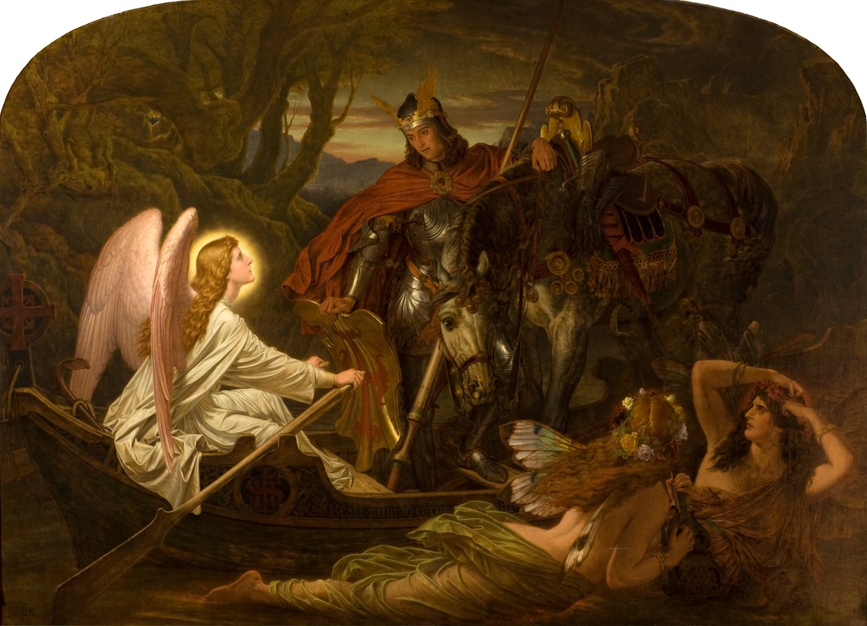 Salige er verdens hjerter av Joseph Noel Paton