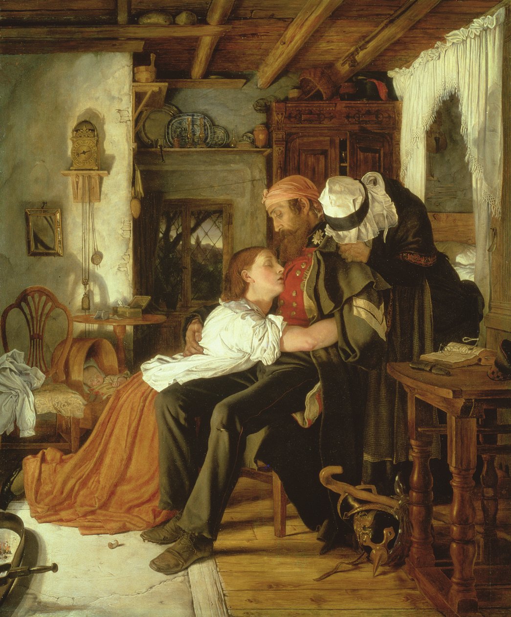 Hjem, ca. 1856 av Joseph Noel Paton