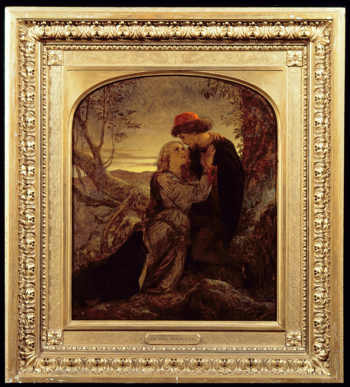 Elskere Tryst av Joseph Noel Paton