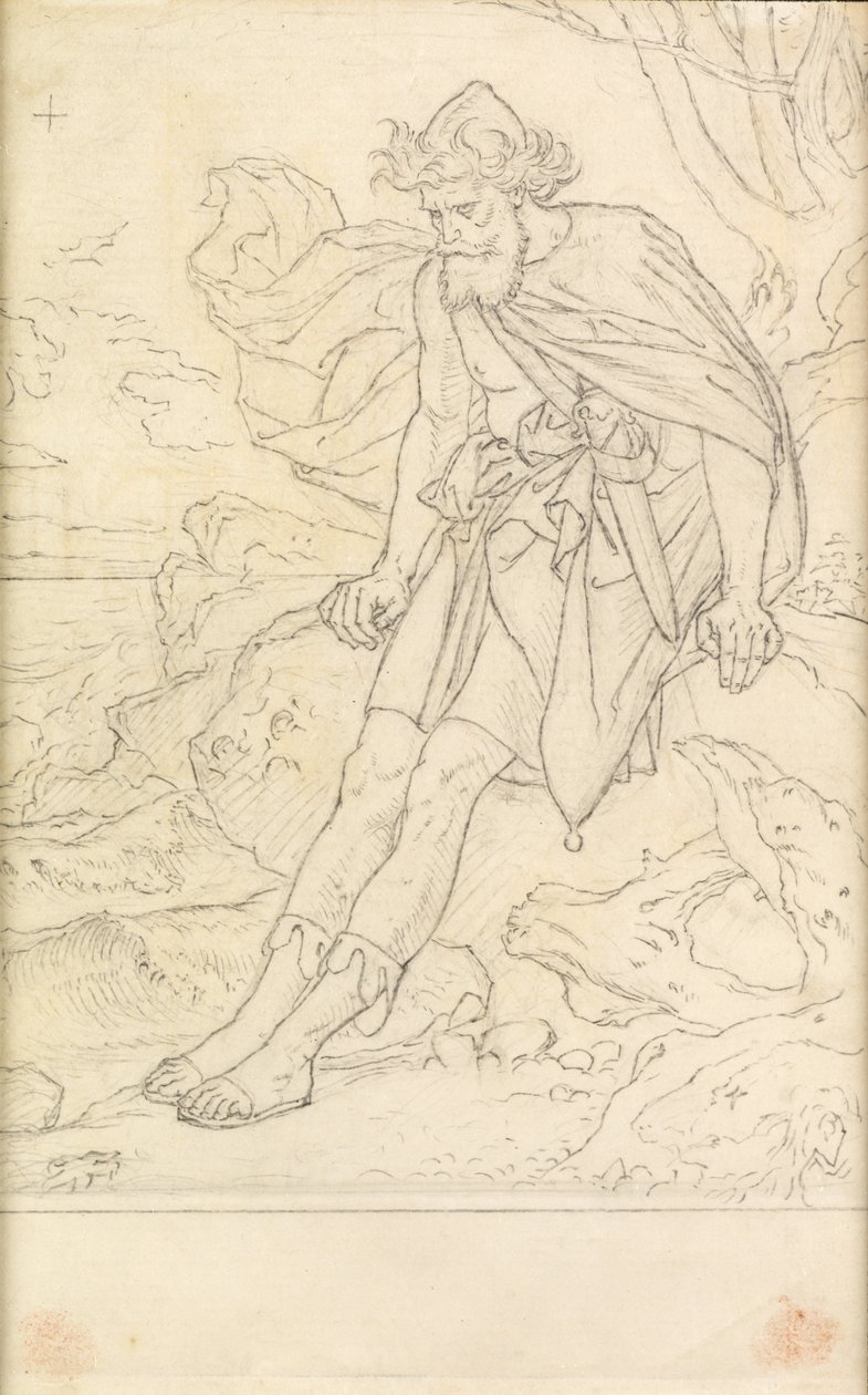 Ulysses på Ogygia av Joseph Noel Paton