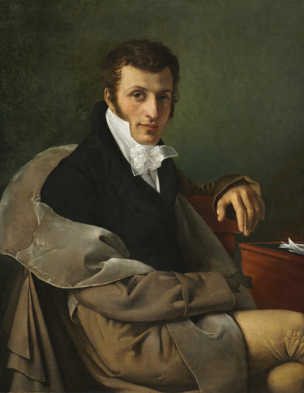 Selvportrett av Joseph Paelinck