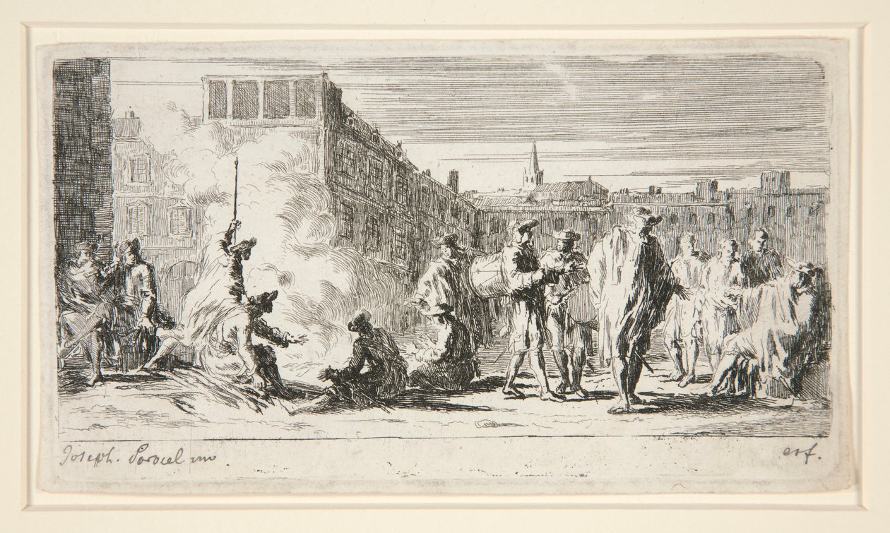 Le Bivouac (Leiret) av Joseph Parrocel