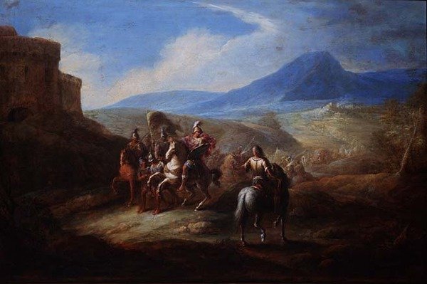 Kavaleriet og deres fanger av Joseph Parrocel