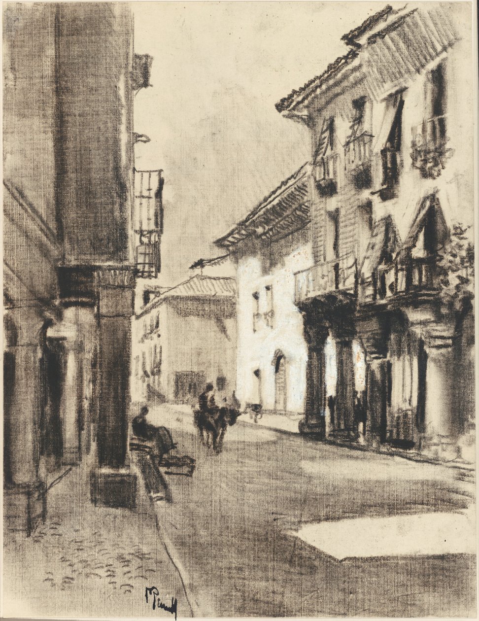 Calle ordfører Alcala av Joseph Pennell
