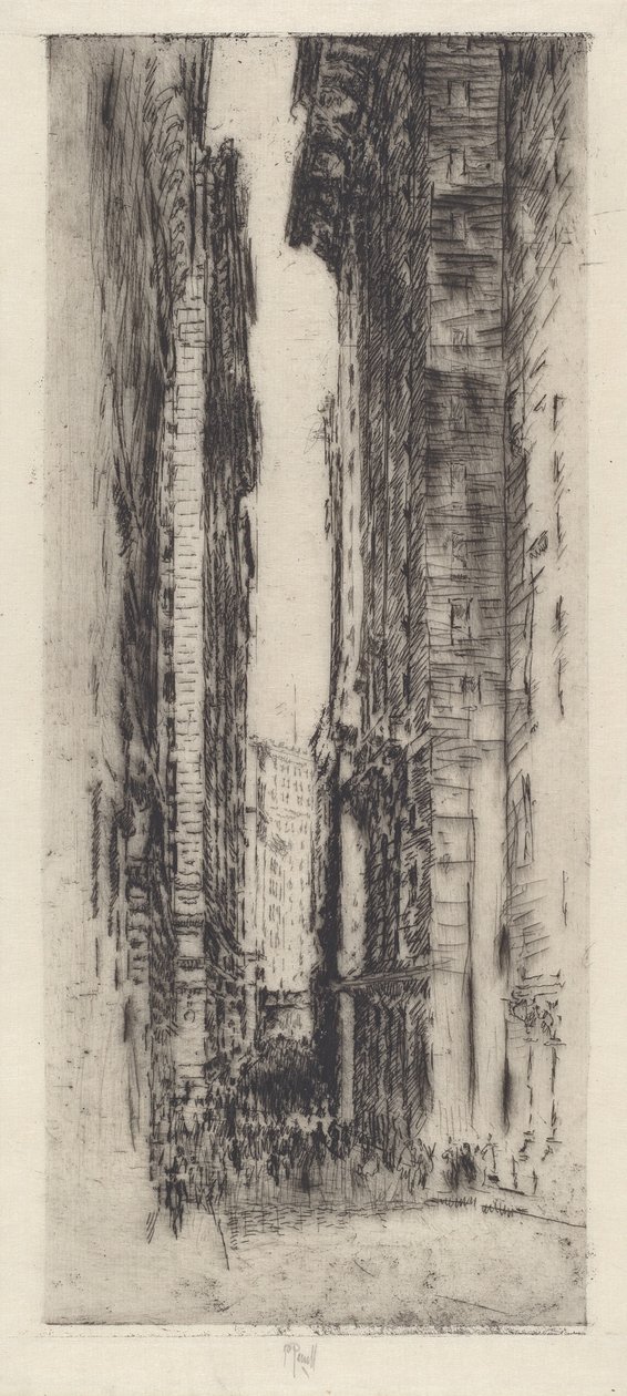 Canyon, nr. III av Joseph Pennell