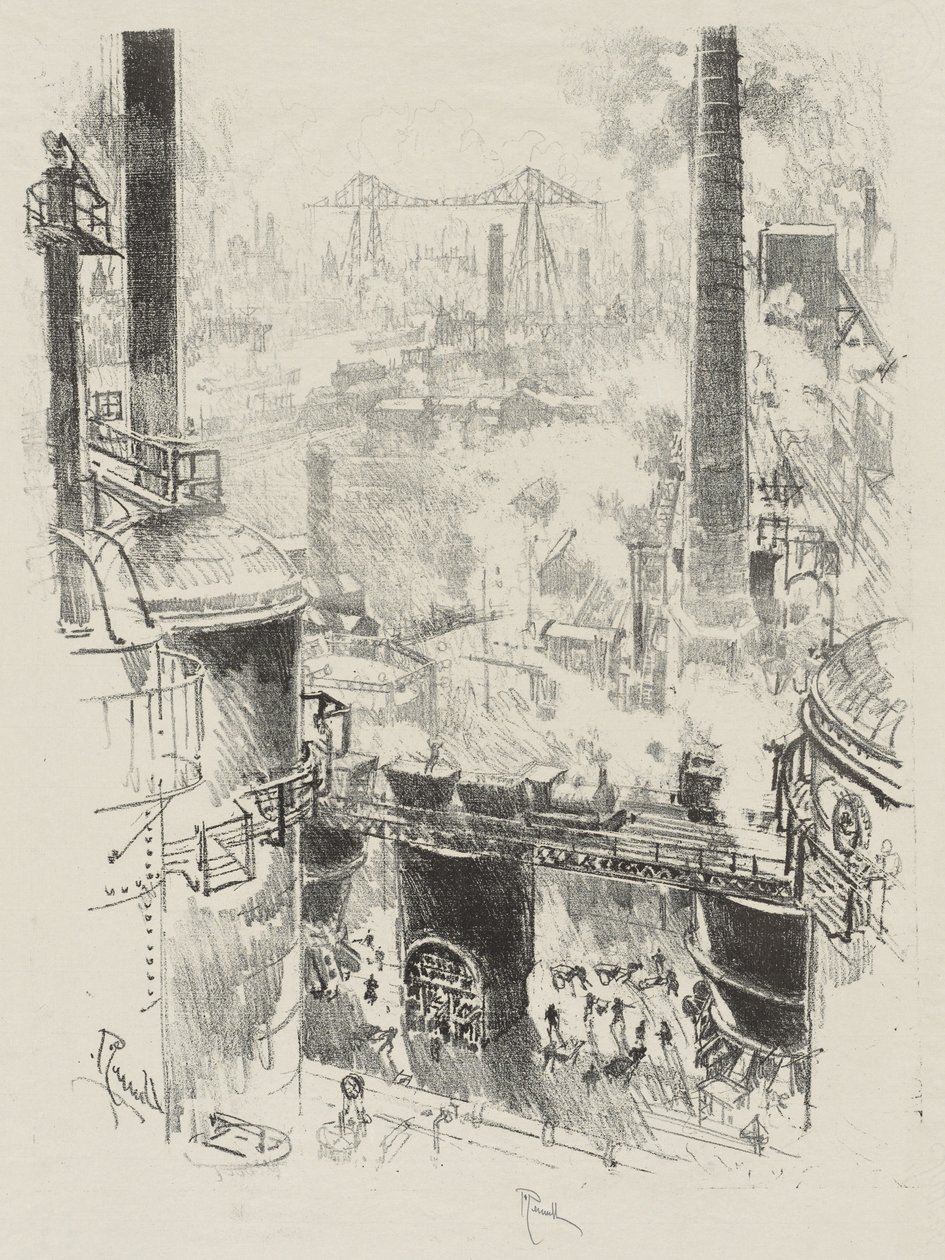 English War Work: From the Tops of the Furnaces av Joseph Pennell