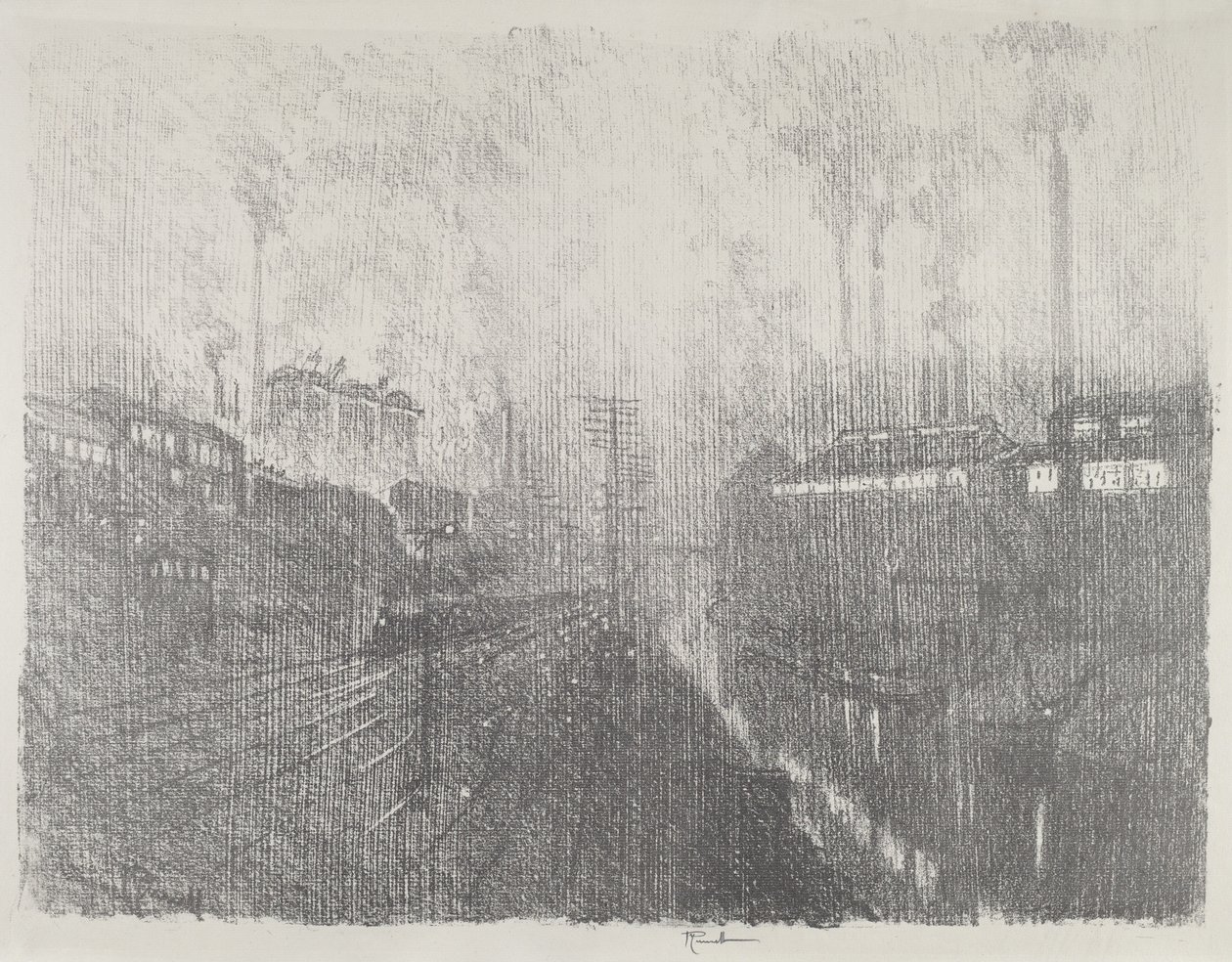Kveld i ammunisjonslandet av Joseph Pennell