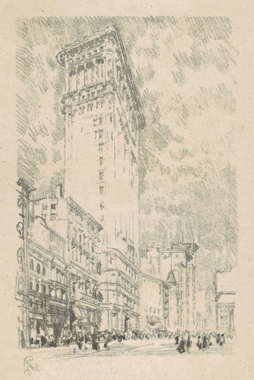 Flatiron-bygningen av Joseph Pennell