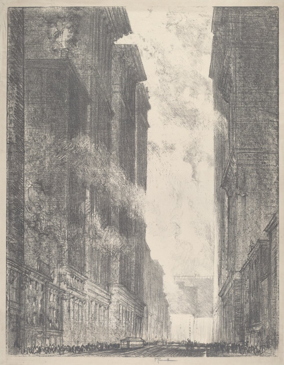 Fourth Avenue av Joseph Pennell