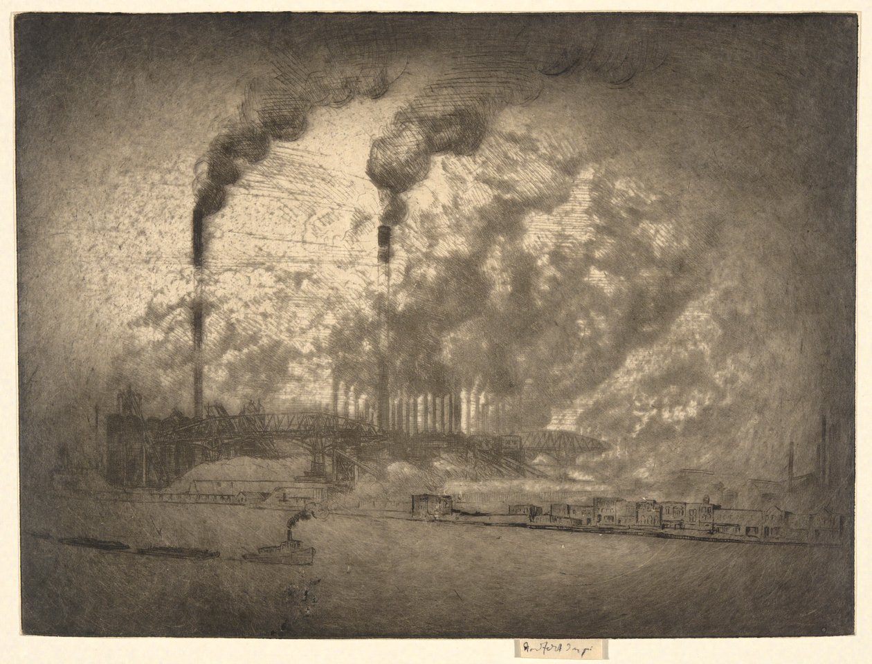 Illinois Steel Company av Joseph Pennell