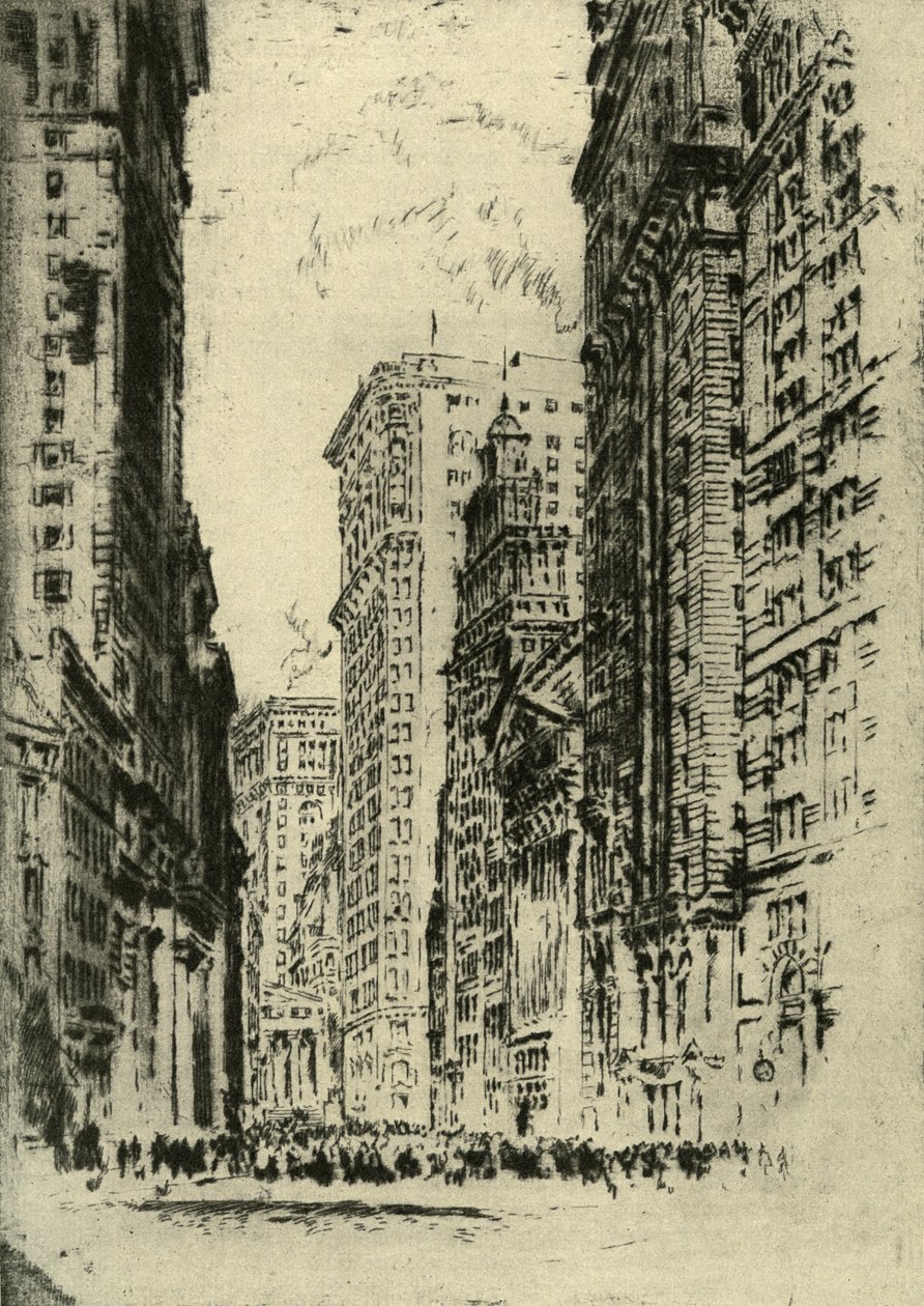 New York City - av Joseph Pennell