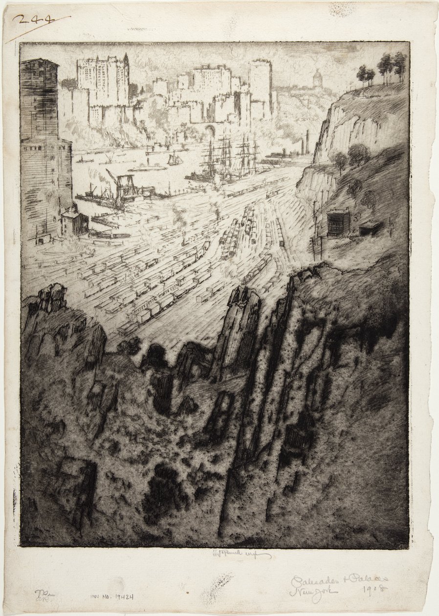 Palisader og palasser av Joseph Pennell